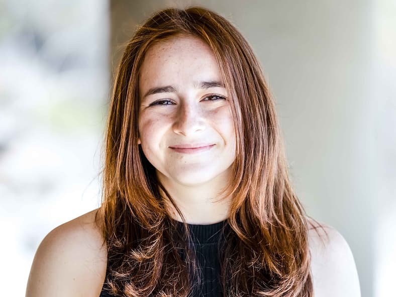 Senior portrait session captured outdoors